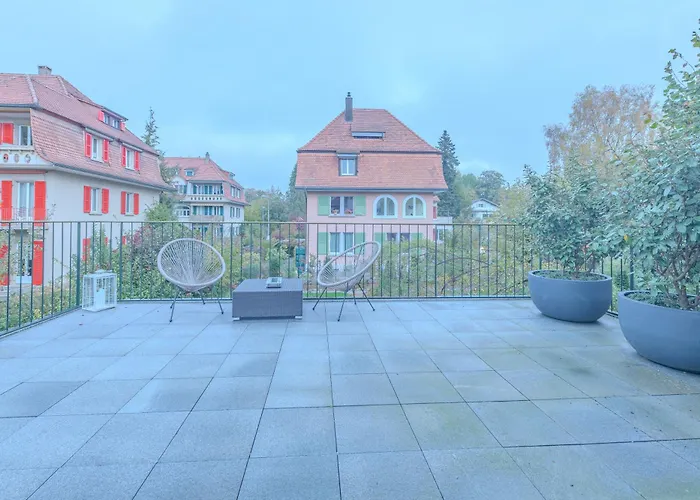 Apartament Zentrumsnahes, Stilvolles Nahe Bern-bahnhof Berno